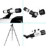 Svbony SV501P 60/70mm Astronomical Telescope Sets,for Planetary and Moon Observation,Gift for  Kids,Beginners and Students