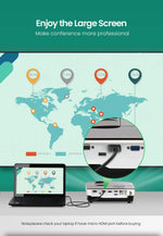 UGREEN Micro HDMI-Compatible 4K/60Hz 3D Effect Micro HD to HD Cable Male to Male For GoPro Sony Projector HDMI-Compatible Micro