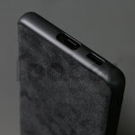 ALCANTARA Case for Samsung Galaxy S25 Ultra S24 S23 S22 Plus FE 5G Supercar Interior Same Artificial Leather Phone Cases
