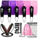 Premium 165kg Fitness Resistance Loop Bands Set for Exercise, Yoga, Training, Workout, Gym Equipment for Home Bodybuilding Men Weights