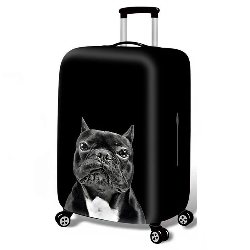 Fashion Elastic Fabric Luggage Protective Cover Suitable18-32 Inch Trolley Case Cover Suitcase Dust Cover Travel Accessories