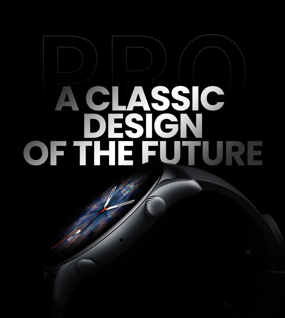 [Only For Euro] Amazfit GTR 3 Pro GTR3 Pro GTR-3 Pro 46mm Smartwatch Stress Level Monitoring 150+ Sport Modes Smart Watch