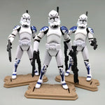 Lot of 3 Star Wars Elite Force 501st 442nd Shadow Utapau Gree Shock Battalion Trooper 3.75" Loose Action Figure Collection