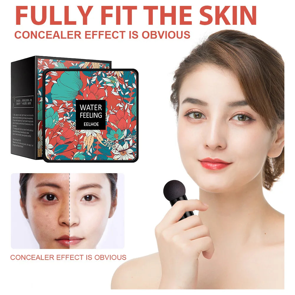 EELHOE Mushroom Head Air Cushion CC Cream Oil Control Long Lasting Base Makeup Magic Foundation Covering Face Brightening Cream