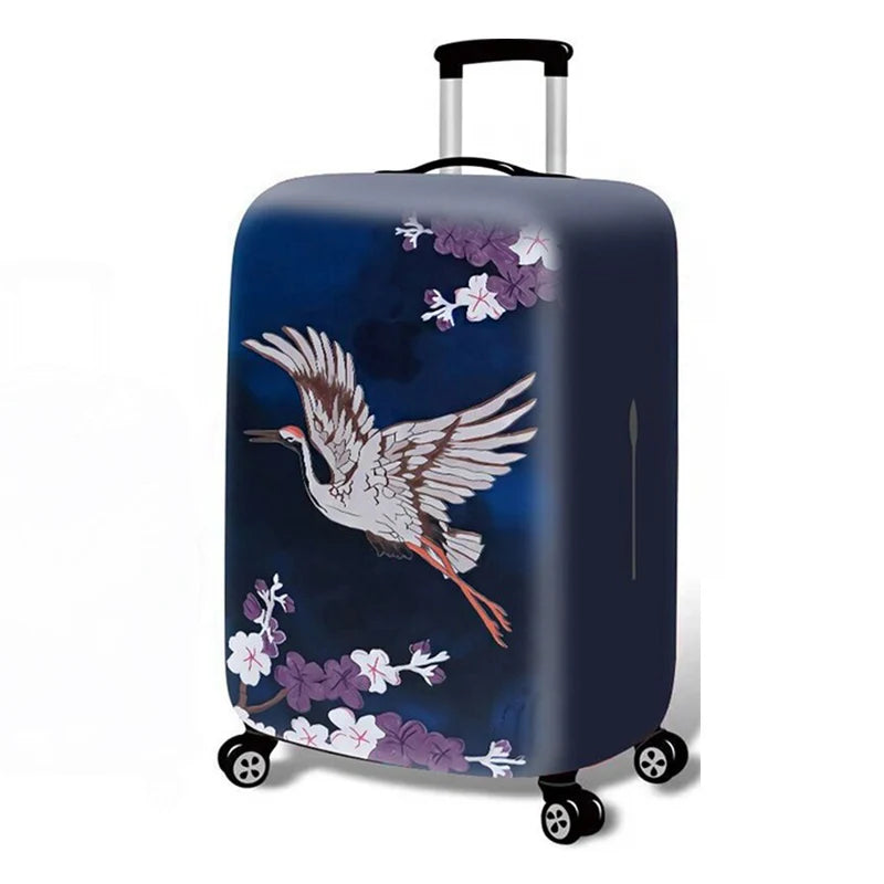 Fashion Elastic Fabric Luggage Protective Cover Suitable18-32 Inch Trolley Case Cover Suitcase Dust Cover Travel Accessories
