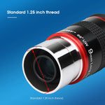 SVBONY 68° Ultra Wide Angle 6mm/ 9mm /15m /20mm Telescope Eyepiece FMC 1.25" for Astronomical Telescope