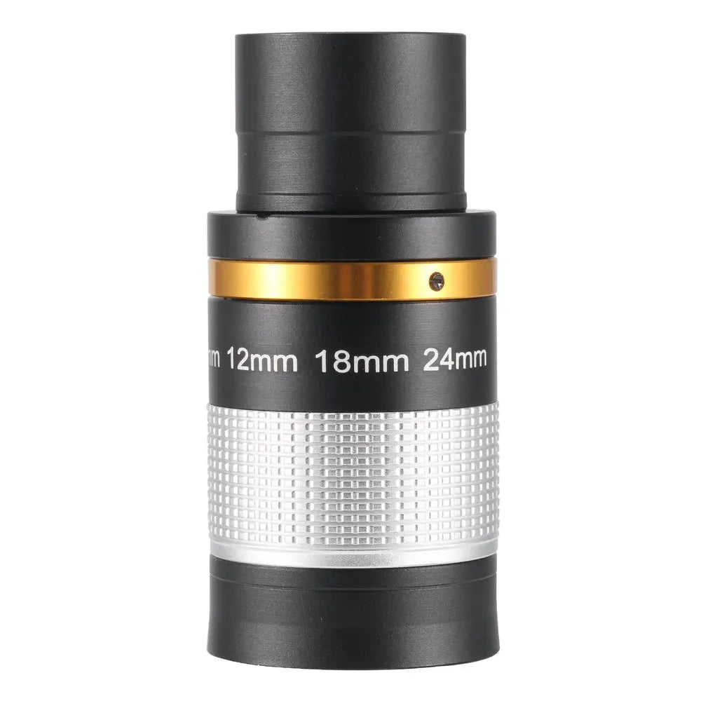 Telescope Accessories 8-24mm Zoom Eyepiece Full Metal Continuous Zoom Broadband Green Film with Optical Glass Zoom Lens Manual