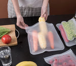 Reusable Silicone Food Storage Bags – Leakproof, Stand-Up, Zip Shut