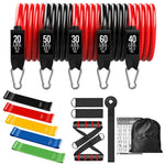 Premium 165kg Fitness Resistance Loop Bands Set for Exercise, Yoga, Training, Workout, Gym Equipment for Home Bodybuilding Men Weights