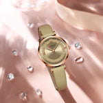 NEW CURREN Watches Women's Quartz Leather Wrsitwatches Fashionable Classic Clock with box