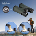 SVBONY Telescope SA203 12x50 Binoculars Professional Powerful BAK4 IPX7 Waterproof Camping Equipment for Birdwatching Stargazing