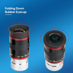 SVBONY 68° Ultra Wide Angle 6mm/ 9mm /15m /20mm Telescope Eyepiece FMC 1.25" for Astronomical Telescope