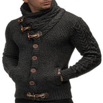 Man Sweaters Streetwear Clothes Turtleneck Sweater Men L XL Long Sleeve Knitted Pullovers Autumn Winter Soft Warm Basic