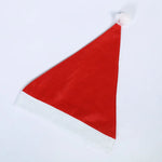 Red Classic Non-woven Santa Claus Costume Christmas Performance Cosplay Show Holiday Adult Boys Girls Decorative Clothes Unisex