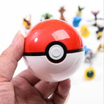High quality Multicolor 7CM Pet Elf Ball Pokemones Pokeballs with 2-3cm figures Toys Can Dream Bedroom furnishings For Kids