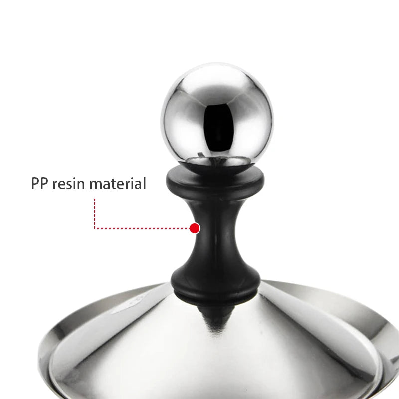 Stainless Milk Frother 400ML Double Mesh Milk Creamer Milk Foam For Cofffee Milk Egg Beater Kitchen Tool Coffee Mixe Frother