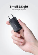 Ugreen 5V 2.1A USB Charger for iPhone 16 15 14 iPad Fast Wall Charger EU Adapter for Samsung S9 Xiaomi Mi 8 Mobile Phone Charger