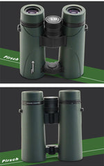 Bresser binoculars Pirsch 8/10x42 with high quality phase coating and inert gas filling, waterproof 8/10x34 portable telescope