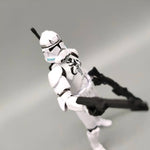 Lot of 3 Star Wars Elite Force 501st 442nd Shadow Utapau Gree Shock Battalion Trooper 3.75" Loose Action Figure Collection