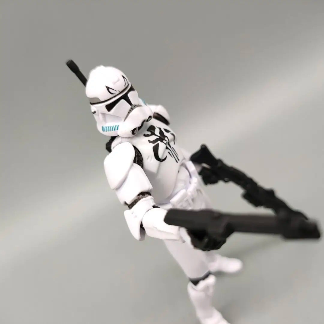 Lot of 3 Star Wars Elite Force 501st 442nd Shadow Utapau Gree Shock Battalion Trooper 3.75