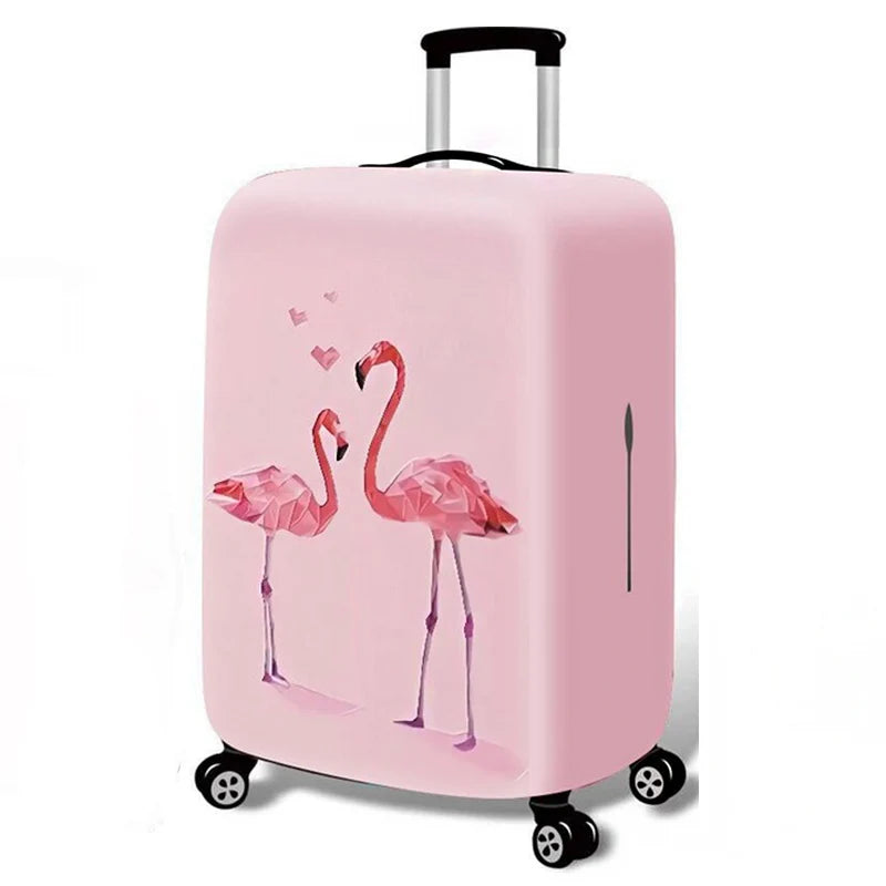Fashion Elastic Fabric Luggage Protective Cover Suitable18-32 Inch Trolley Case Cover Suitcase Dust Cover Travel Accessories