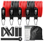 Premium 165kg Fitness Resistance Loop Bands Set for Exercise, Yoga, Training, Workout, Gym Equipment for Home Bodybuilding Men Weights
