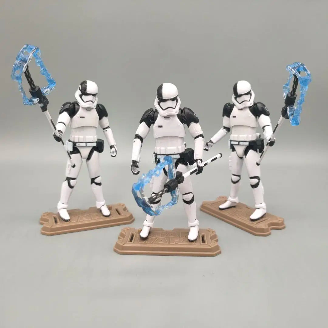 Lot of 3 Star Wars Elite Force 501st 442nd Shadow Utapau Gree Shock Battalion Trooper 3.75