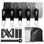 Premium 165kg Fitness Resistance Loop Bands Set for Exercise, Yoga, Training, Workout, Gym Equipment for Home Bodybuilding Men Weights