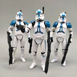 Lot of 3 Star Wars Elite Force 501st 442nd Shadow Utapau Gree Shock Battalion Trooper 3.75" Loose Action Figure Collection