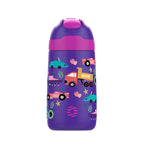 FJbottle water bottle for children ,Vacuum Flacks for girls, thermos Bottle With Healthy Straw And BPA Free,350ML