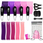 Premium 165kg Fitness Resistance Loop Bands Set for Exercise, Yoga, Training, Workout, Gym Equipment for Home Bodybuilding Men Weights