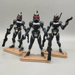 Lot of 3 Star Wars Elite Force 501st 442nd Shadow Utapau Gree Shock Battalion Trooper 3.75" Loose Action Figure Collection