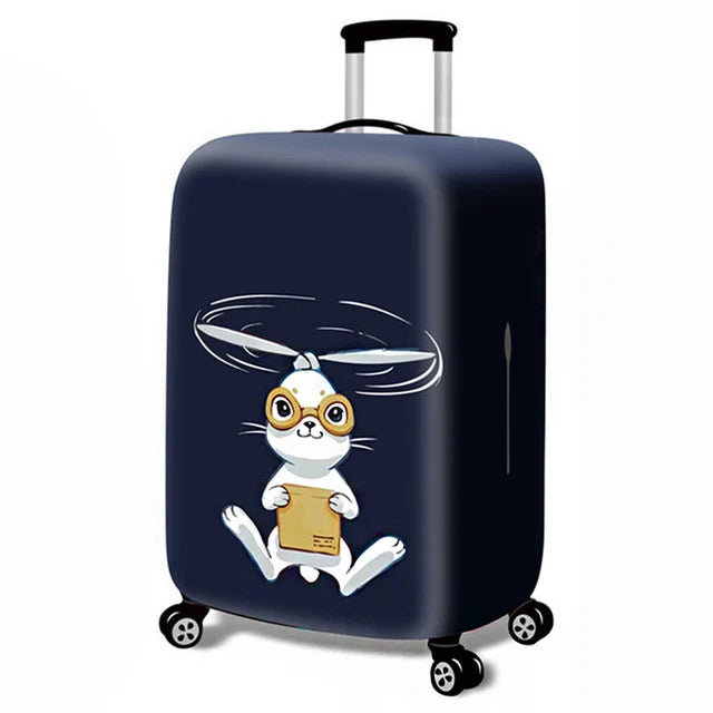 Fashion Elastic Fabric Luggage Protective Cover Suitable18-32 Inch Trolley Case Cover Suitcase Dust Cover Travel Accessories