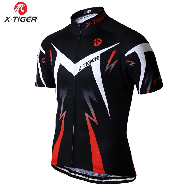 X-Tiger Pro Cycling Jersey Set Summer Cycling Wear Mountain Bike Clothes Bicycle Clothing MTB Bike Cycling Clothing Cycling Suit