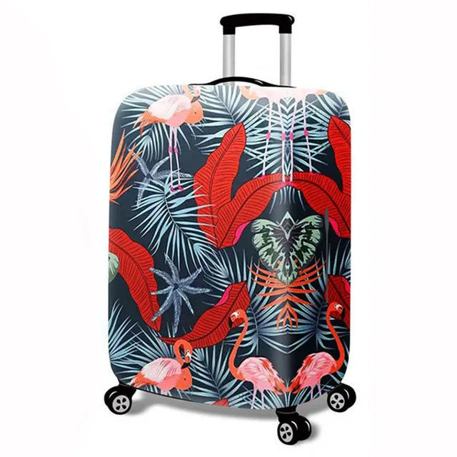 Fashion Elastic Fabric Luggage Protective Cover Suitable18-32 Inch Trolley Case Cover Suitcase Dust Cover Travel Accessories
