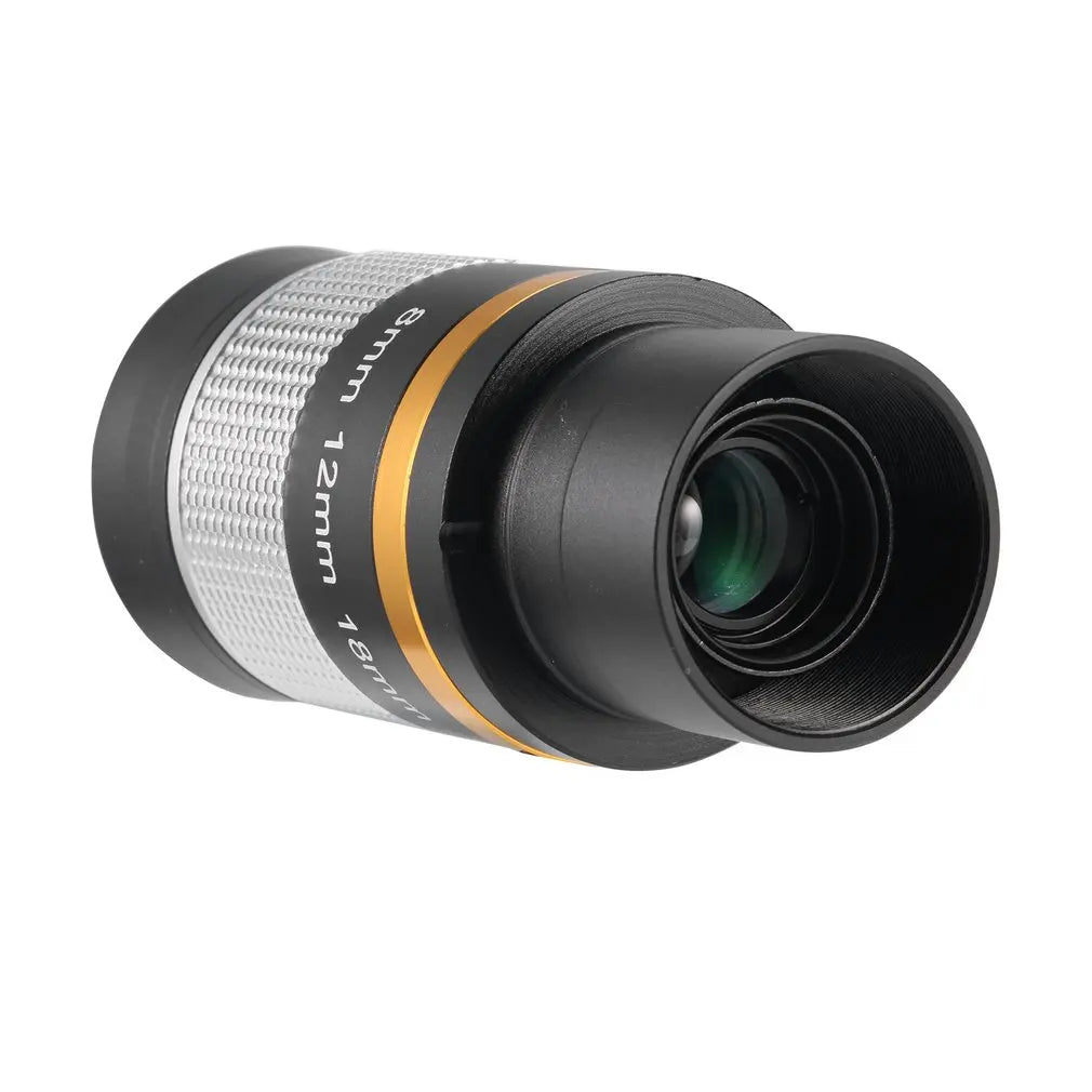 Telescope Accessories 8-24mm Zoom Eyepiece Full Metal Continuous Zoom Broadband Green Film with Optical Glass Zoom Lens Manual