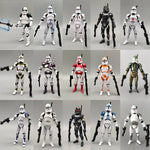 Lot of 3 Star Wars Elite Force 501st 442nd Shadow Utapau Gree Shock Battalion Trooper 3.75" Loose Action Figure Collection