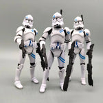 Lot of 3 Star Wars Elite Force 501st 442nd Shadow Utapau Gree Shock Battalion Trooper 3.75" Loose Action Figure Collection