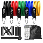 Premium 165kg Fitness Resistance Loop Bands Set for Exercise, Yoga, Training, Workout, Gym Equipment for Home Bodybuilding Men Weights