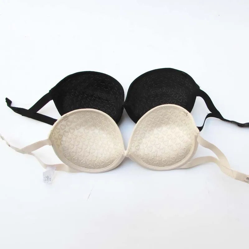 Japanese Style Strapless Invisible Half Cup Sexy Push-Up Bra Underwear for Wedding Dress, Small Breasts, Seamless Anti-Skid Bralette