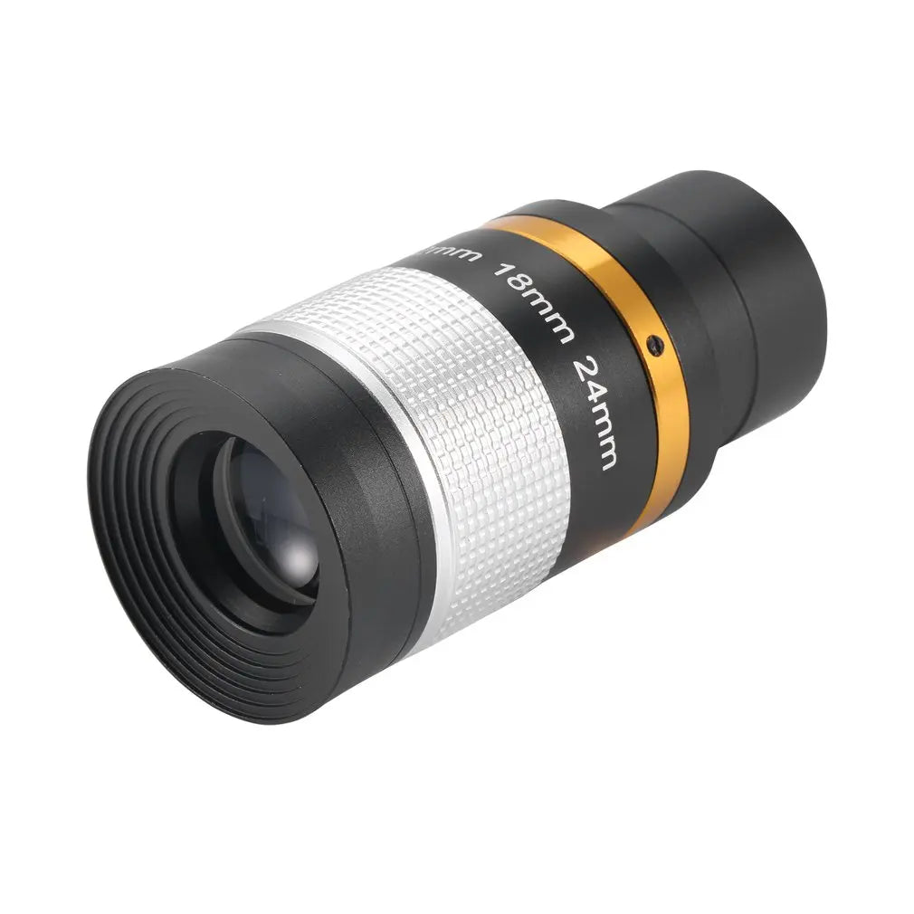 Telescope Accessories 8-24mm Zoom Eyepiece Full Metal Continuous Zoom Broadband Green Film with Optical Glass Zoom Lens Manual