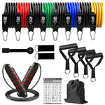 Premium 165kg Fitness Resistance Loop Bands Set for Exercise, Yoga, Training, Workout, Gym Equipment for Home Bodybuilding Men Weights