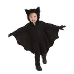 Kids Unisex Vampire Bat Hooded Costume Child sexy cosplay Jumpsuit Halloween Cosplay Costume Set Glove gift vestidos de fiesta
