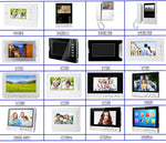 Video Door Phone Doorbell Camera Outdoor Unit RFID Keyfobs Unlock for Low-rise Building Multi 2/ 3/ 4/ 6/ 8 Apartments Intercom