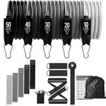Premium 165kg Fitness Resistance Loop Bands Set for Exercise, Yoga, Training, Workout, Gym Equipment for Home Bodybuilding Men Weights