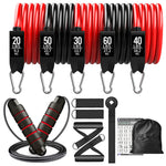 Premium 165kg Fitness Resistance Loop Bands Set for Exercise, Yoga, Training, Workout, Gym Equipment for Home Bodybuilding Men Weights