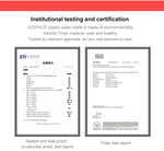 UZ Sports Water Bottle BPA Free Portable Leakproof Shaker Bottle Tritan Plastic Drinkware 500/1000ML Jug for Camping Gym School