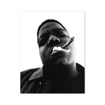 Biggie Smalls Notorious B.I.G Posters and Prints Hip Hop Music Lyrics Quote Black White Wall Art Canvas Painting Home Decor
