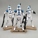 Lot of 3 Star Wars Elite Force 501st 442nd Shadow Utapau Gree Shock Battalion Trooper 3.75" Loose Action Figure Collection