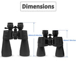 10-380x100 Powerful Binoculars Long Range Telescope Zoom HD BAK4 High Magnification Professional Monocular for Hunting Tourism